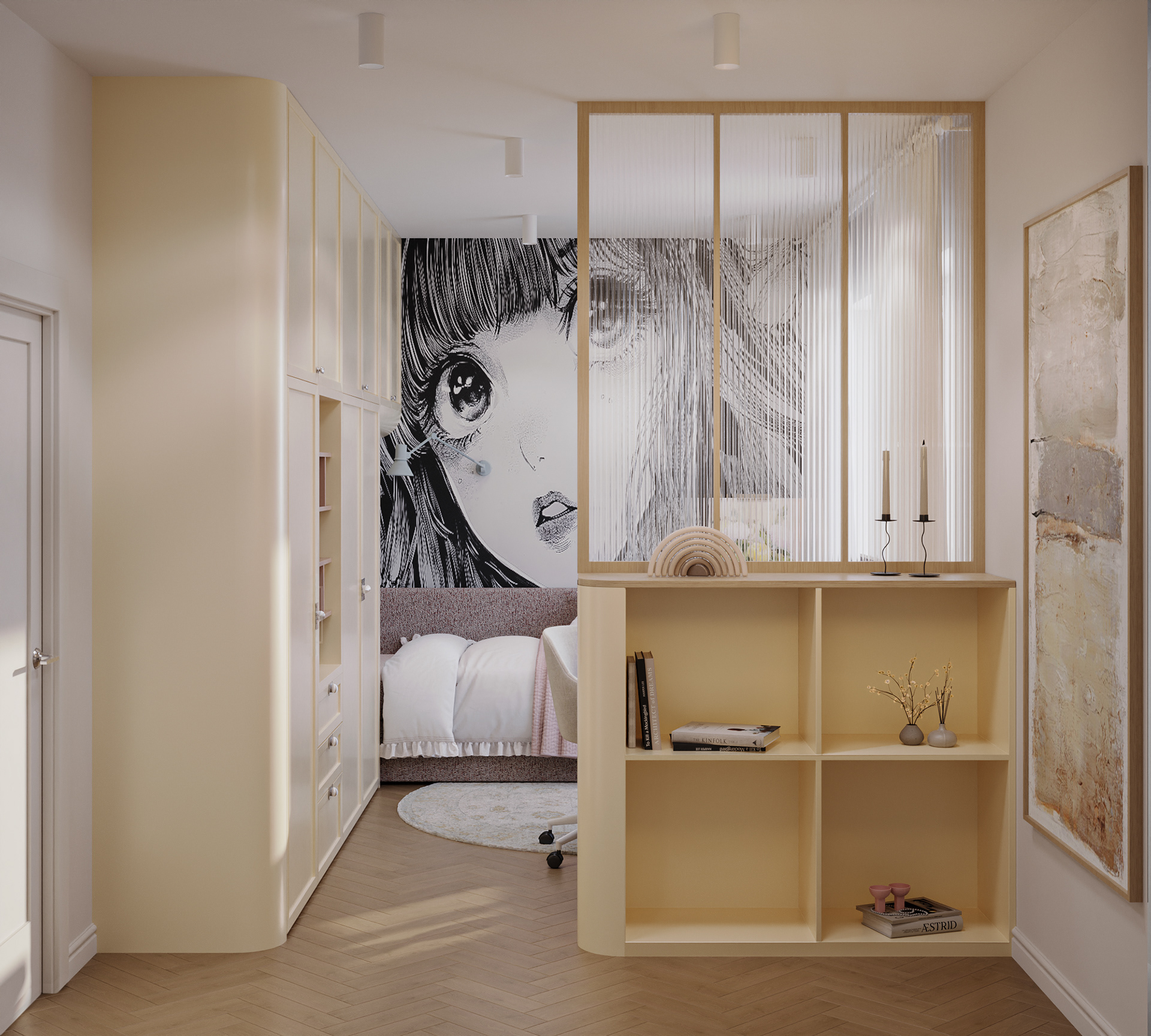 3D Visualization - Korso - 93 m2-24