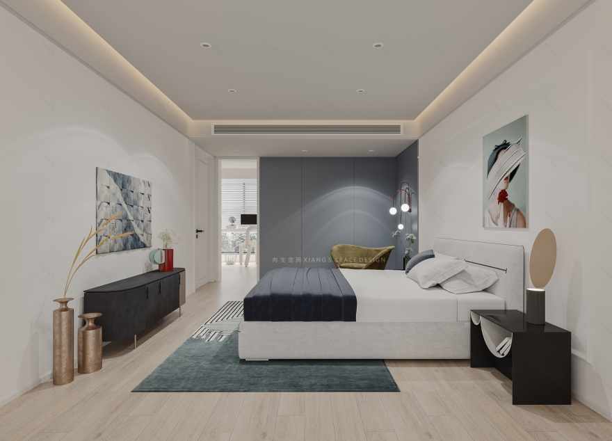 厦门 200㎡光影艺术居所,解读向淑捷设计作品-47