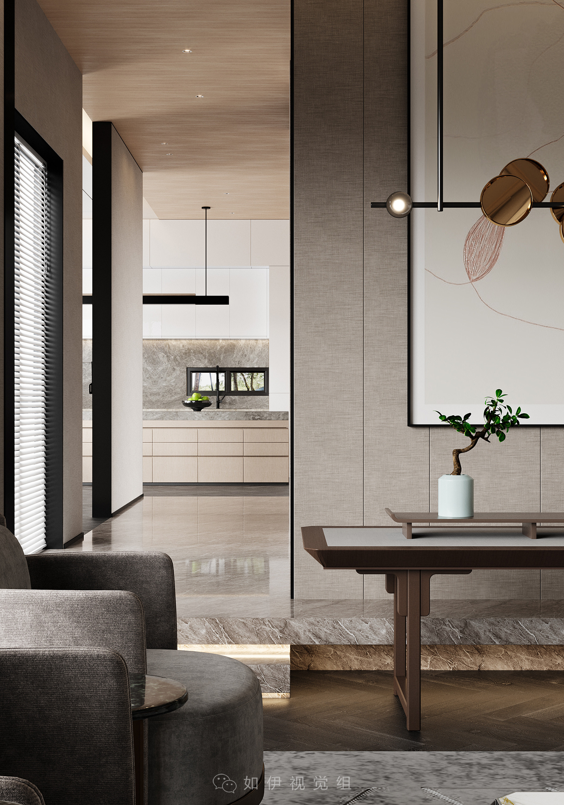 温泉别墅客餐厅-4