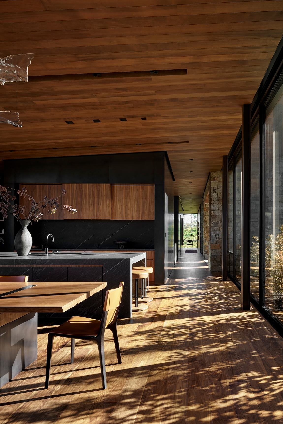 平静的自然建筑 · CLB Architects丨美国杰克逊-18