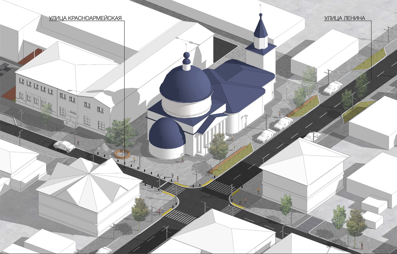 俄罗斯 Zaraysk 历史中心复兴项目丨Mikhail Khaikin-70