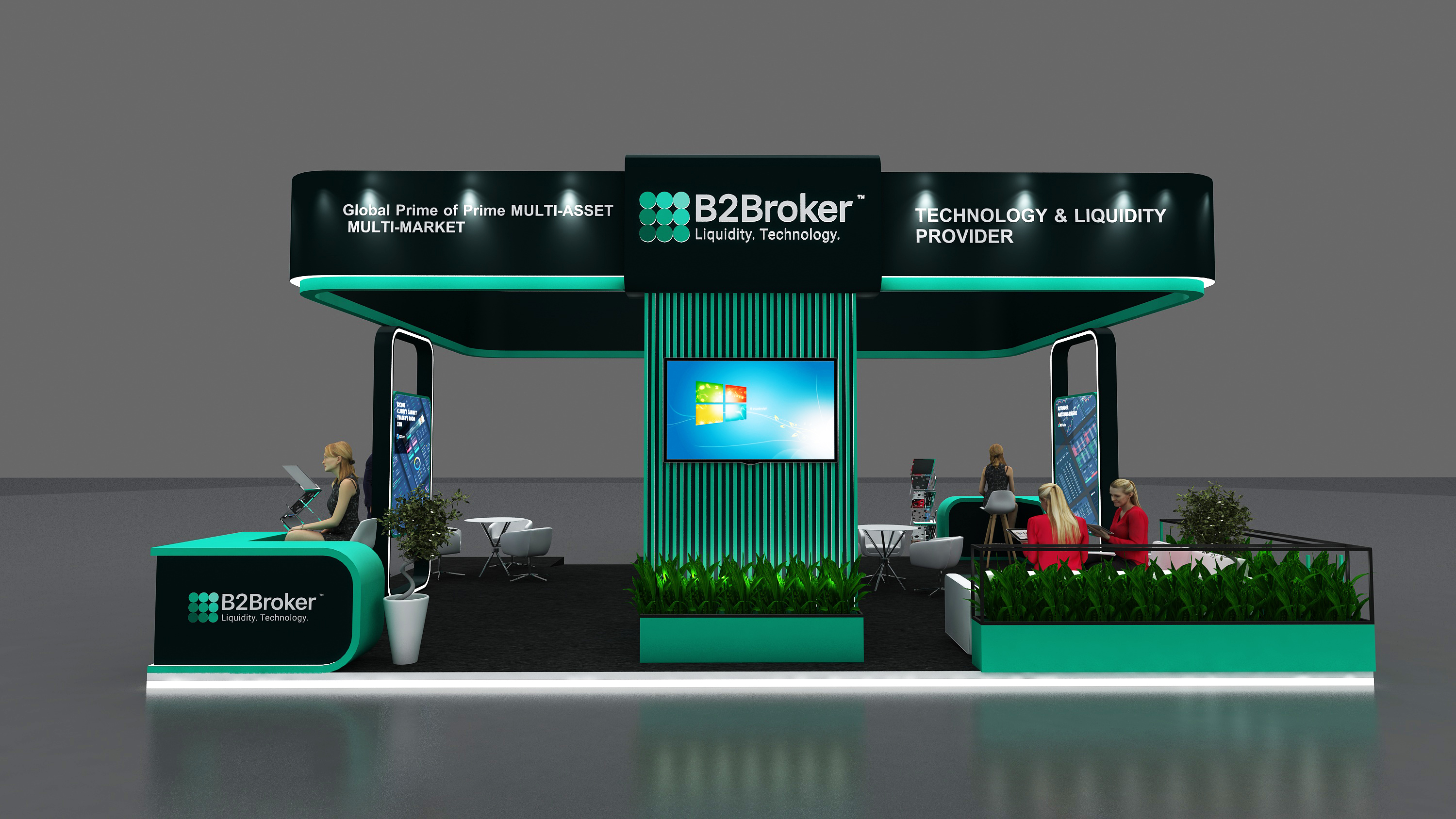 B2 BROKER 8X6STALL DESIGN IN DUBAI-5