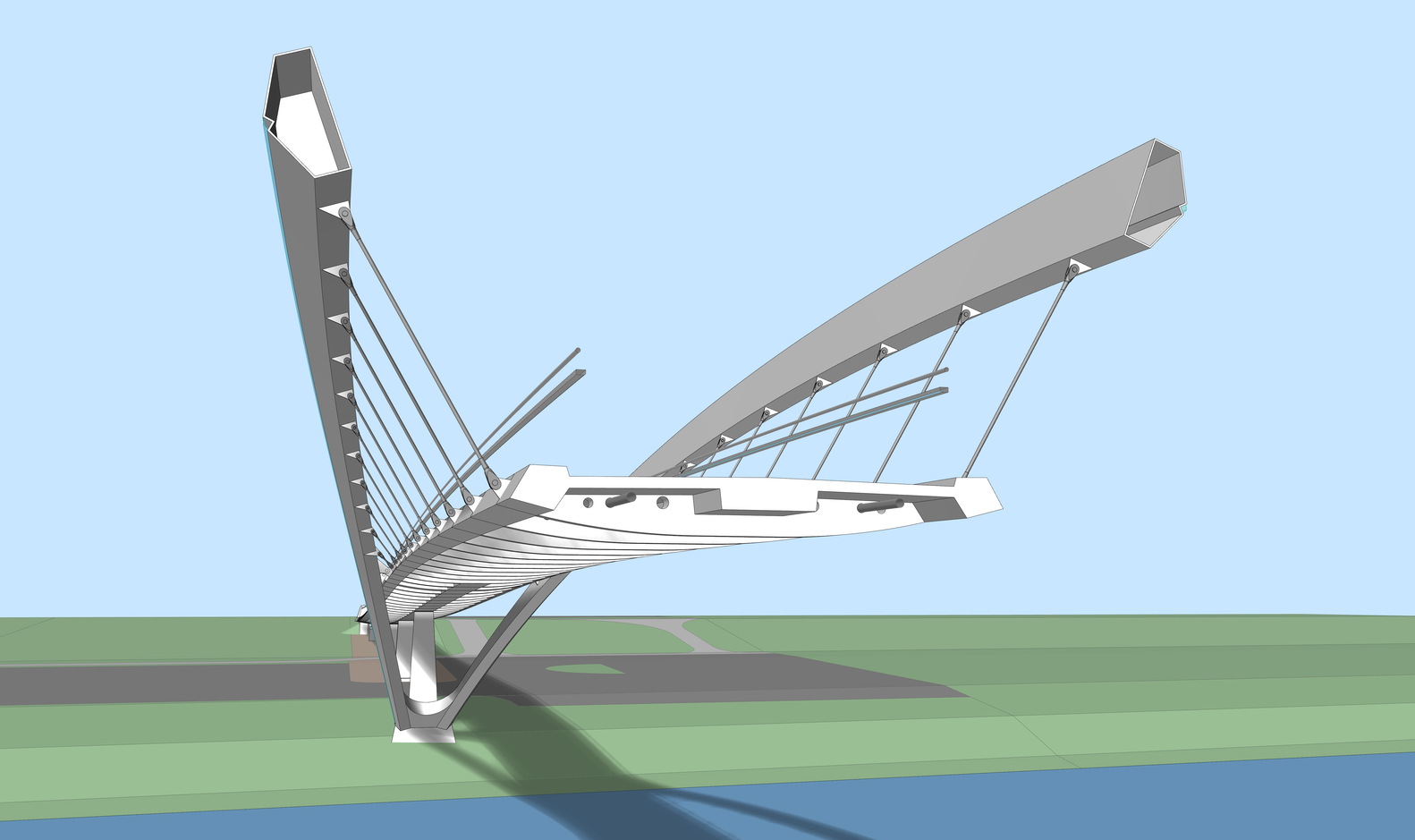 捷克 Nymburk 人行天桥丨Strasky,Husty a partneri (SHP)-57