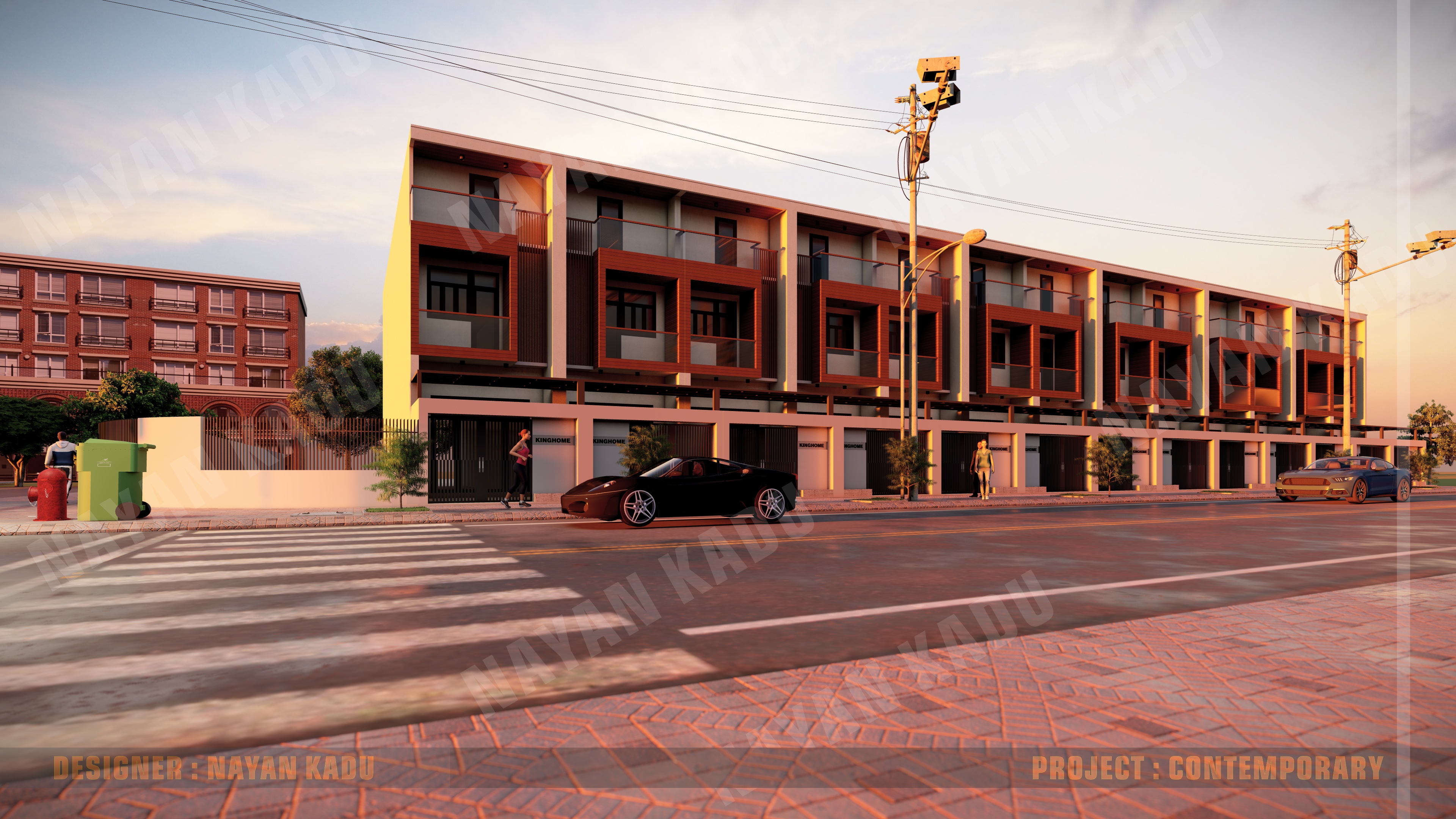 外部效果图制作-5