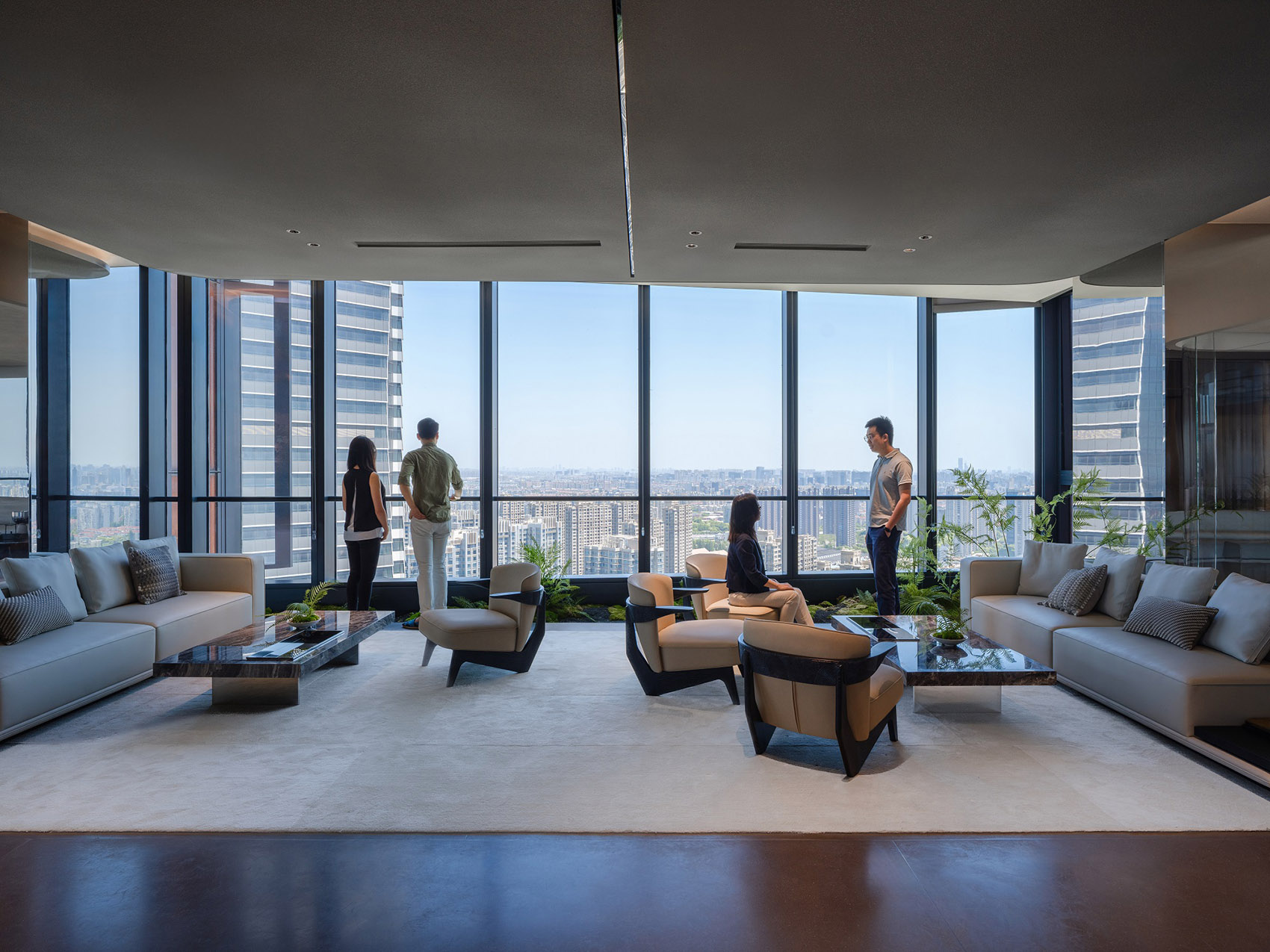 上海真如中海中心综合体丨中国上海丨SOM-66