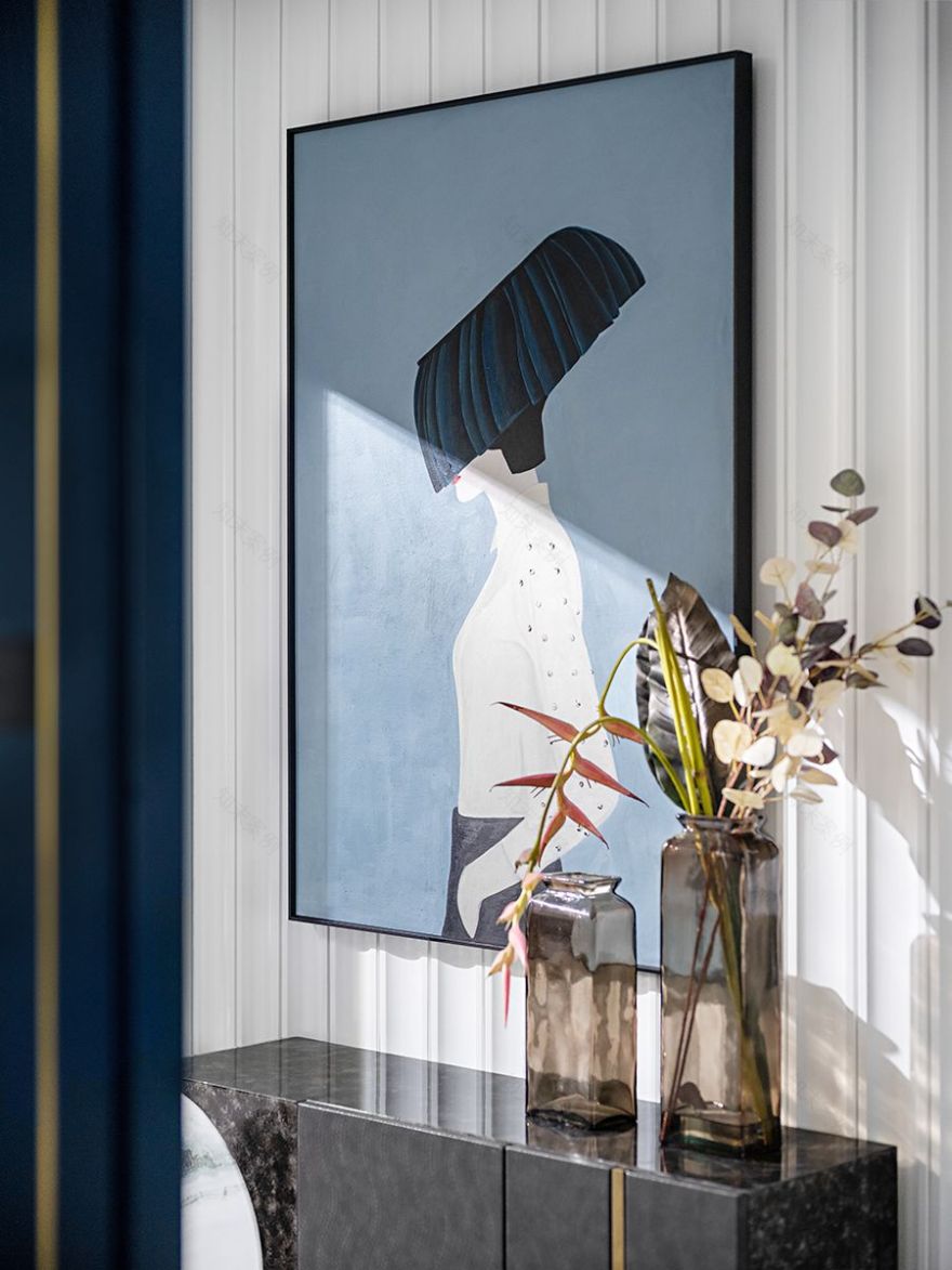 新海派风格打造 150㎡精致生活空间-2