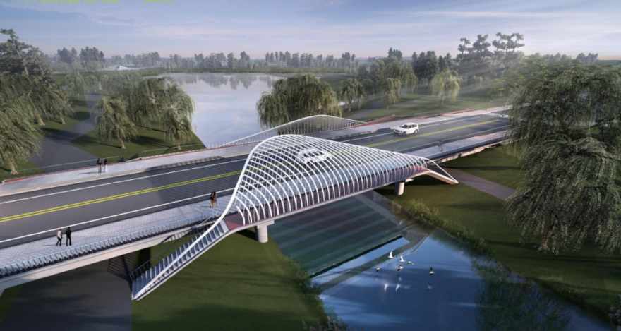 雄安新区容东桥梁景观一体化设计丨AS+P,华东建筑设计研究院-23