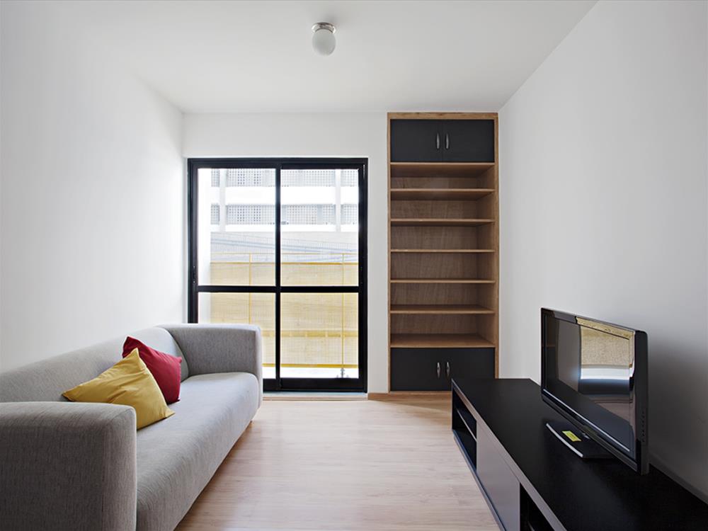 巴西圣保罗 Corruíras 住宅区——经济实惠与设计的完美结合-19