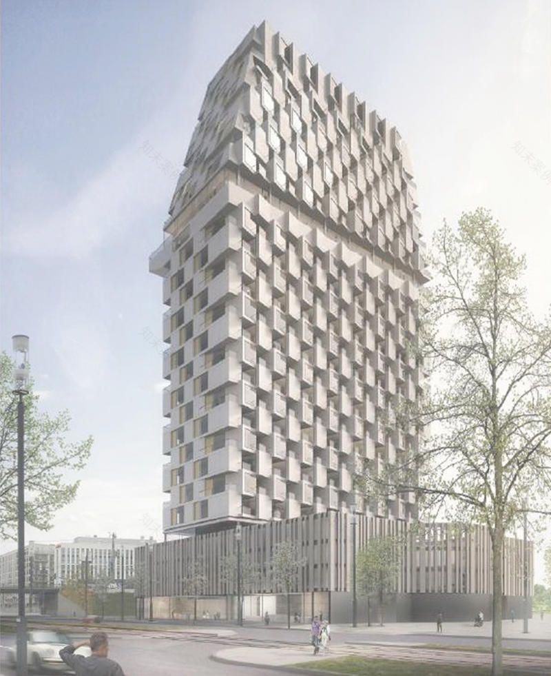 法兰克福保时捷住宅大厦丨德国法兰克福丨gruntuch ernst 建筑事务所-31