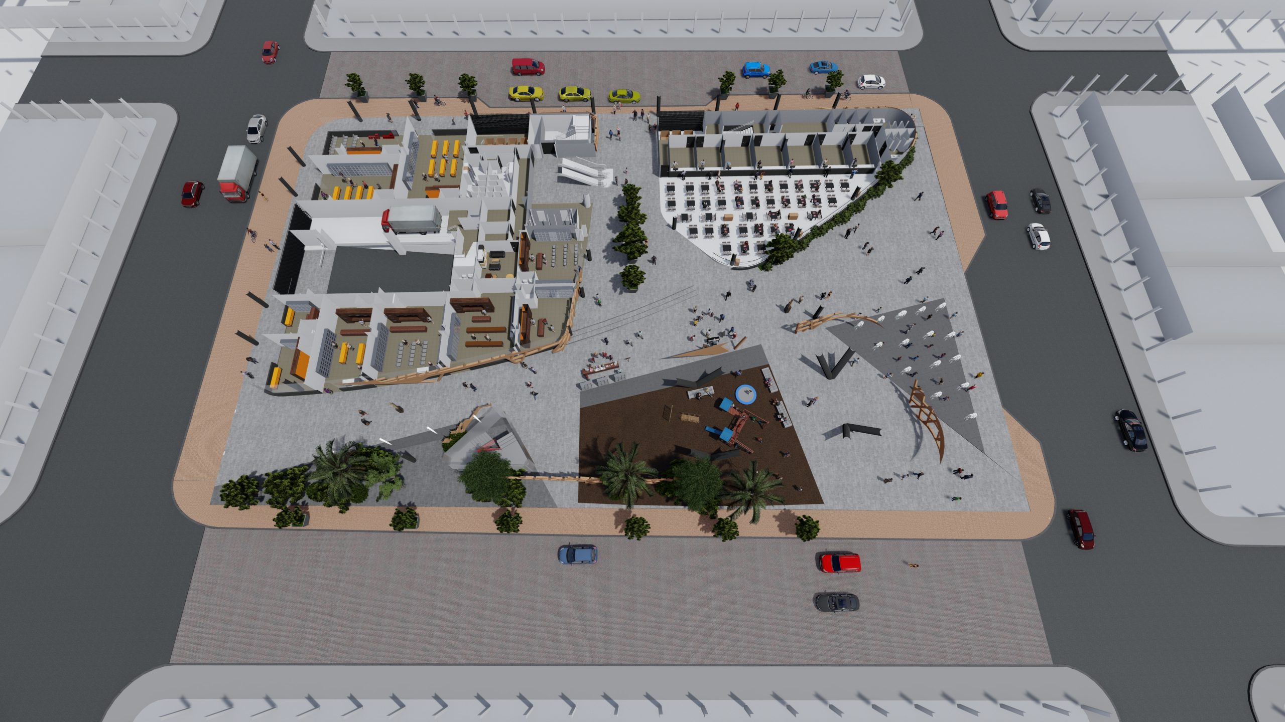 Centro Comercial Urbano “Plaza Mayor” – Arquitectura Urbana-23