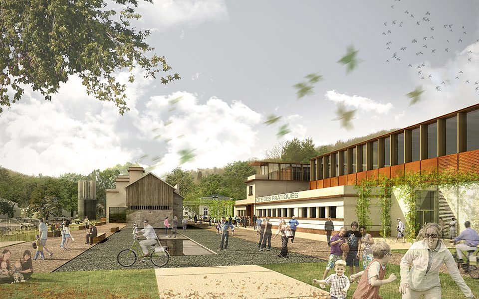 龙尚纺纱厂（注：La Filature常见意思是纺纱厂，Ronchamp是地名，音译为龙尚） -14