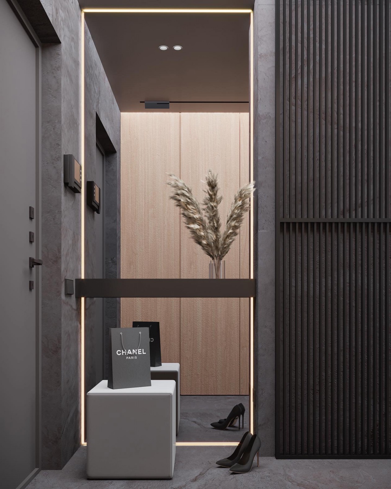 高级灰+橙色，高雅灵动，享受自由自在的快意生活-4