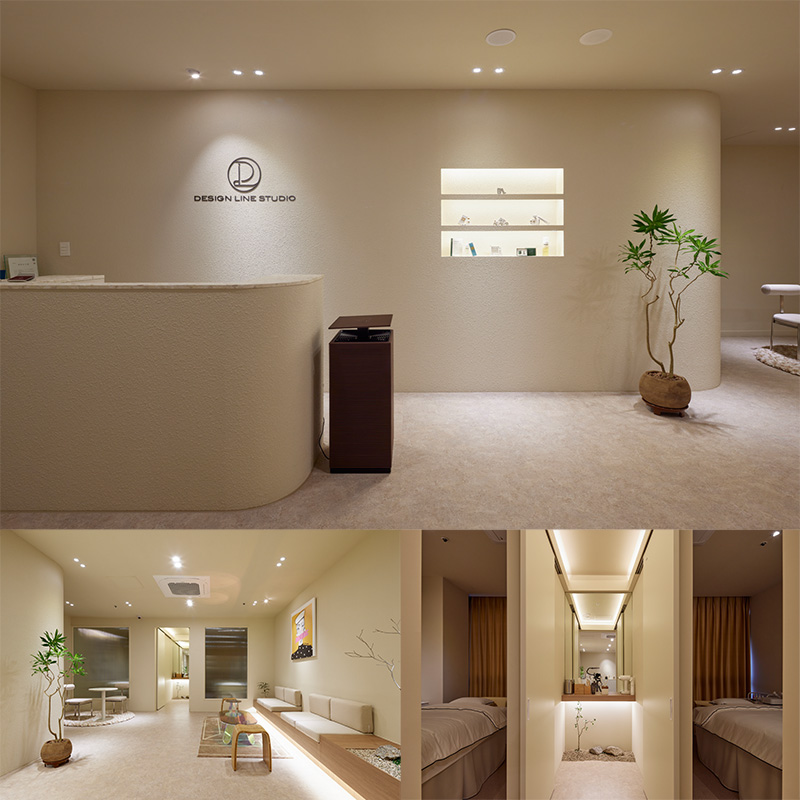 高级时尚的 21 平米皮肤管理室内设计-1