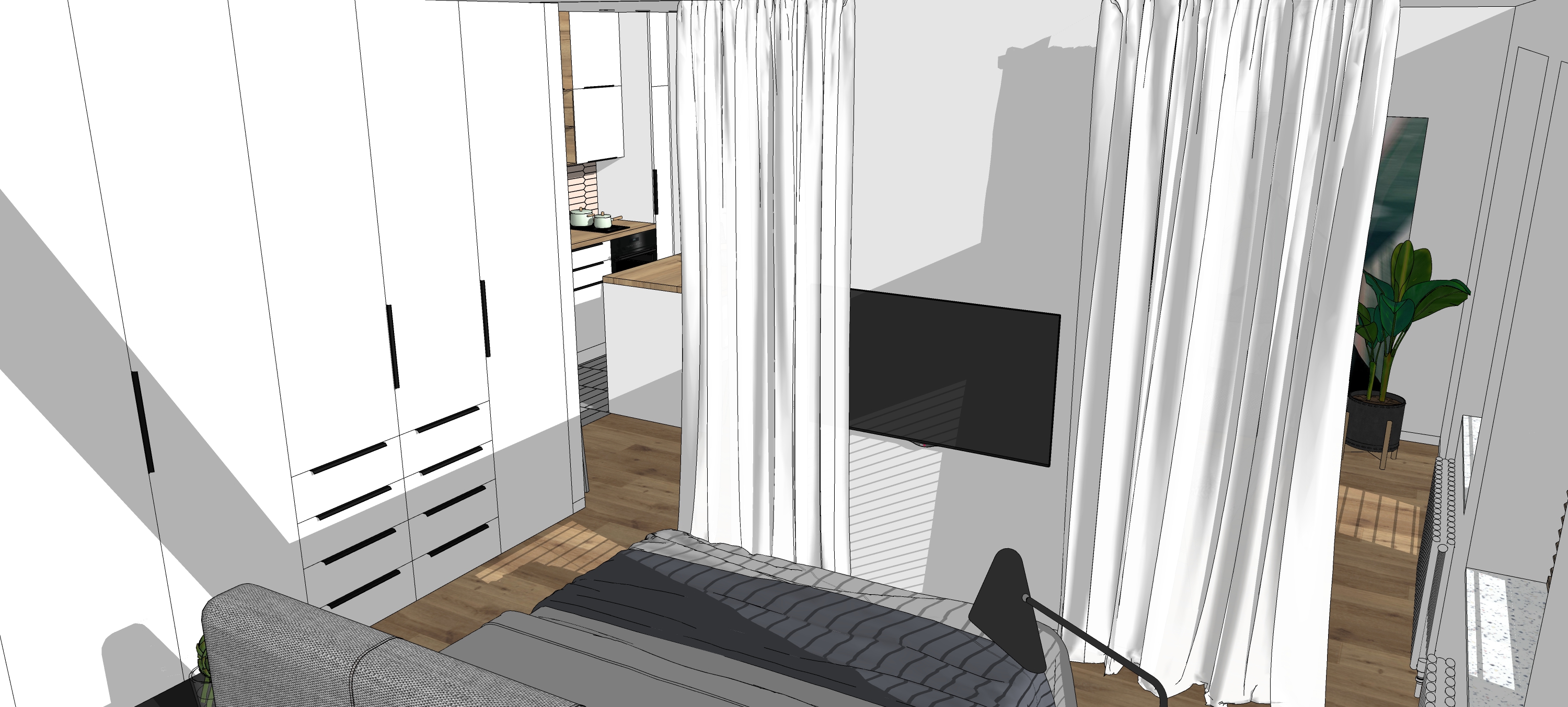 圣彼得堡出租公寓草图设计项目丨俄罗斯圣彼得堡-12