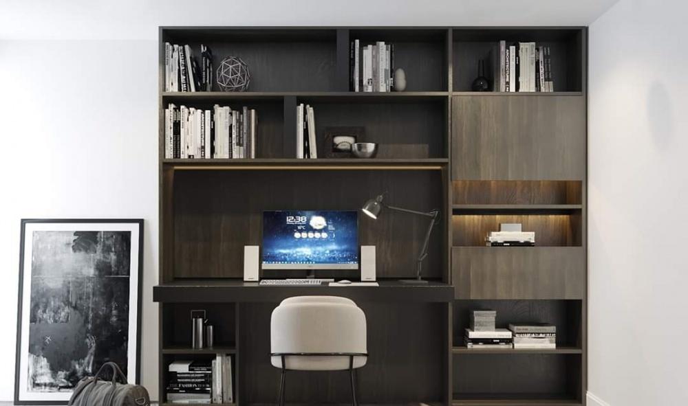 越南定制家具设计之钢琴房背景-43