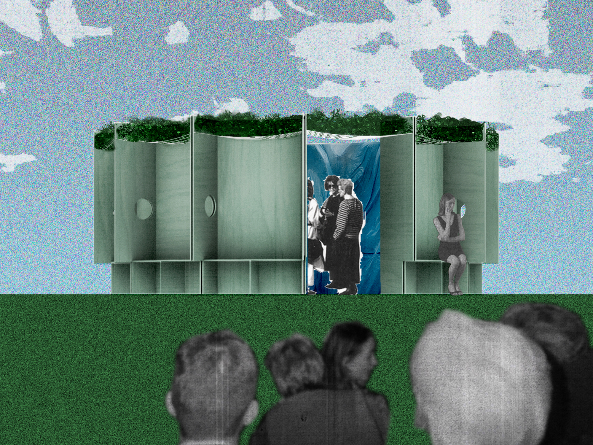 Succah by the Sea Temporary Outdoor Exhibition  / Office Feuerman-21