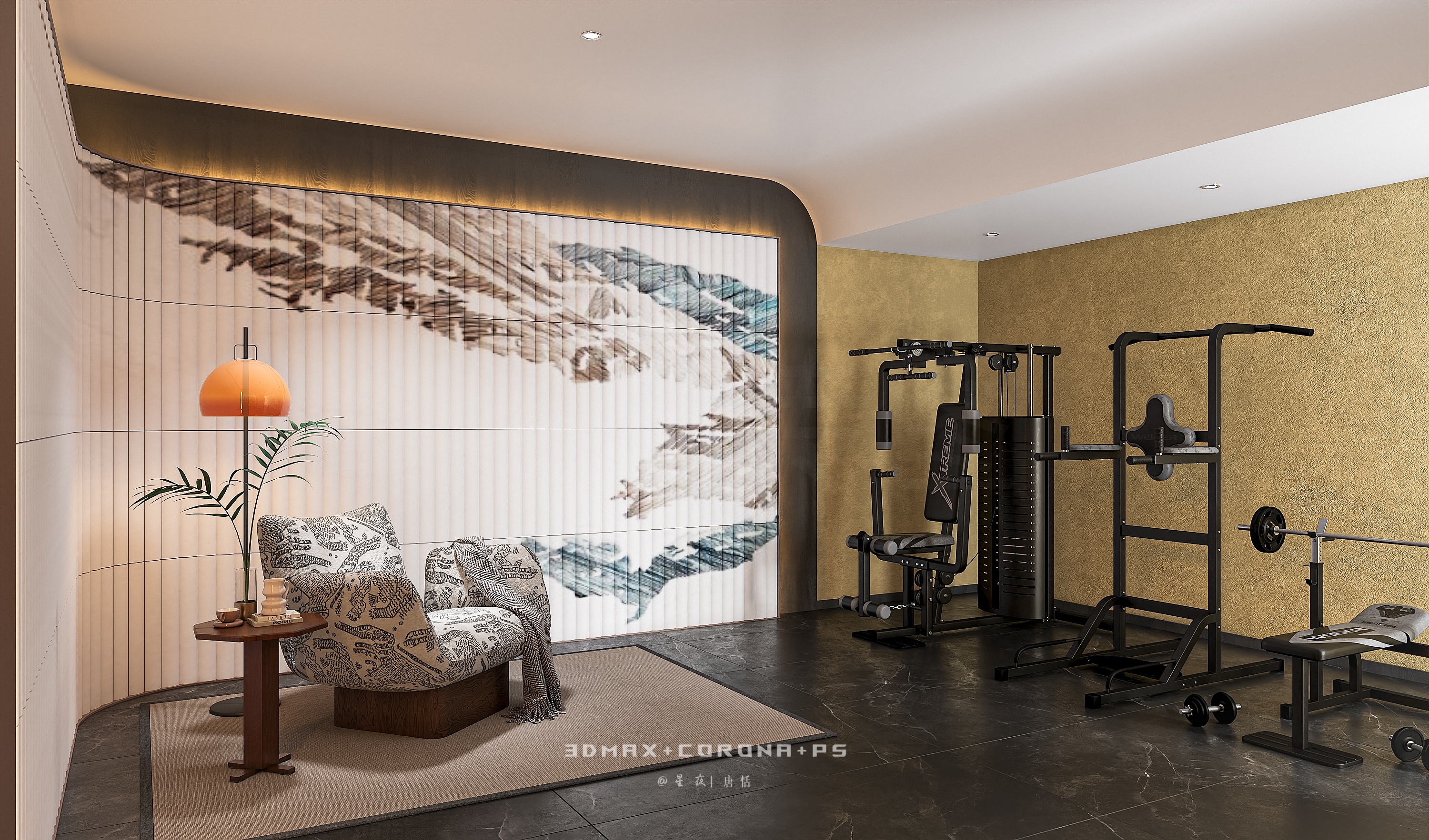 墨韵入墙,新骨承古 · 当代中式居-11