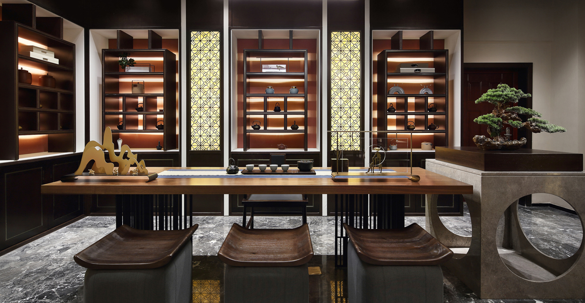 墨客设计 | 写意东方的江南华府，新中式的空间智慧-1