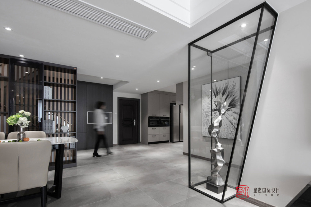 边界空间 · 现代简约的艺术之家-18