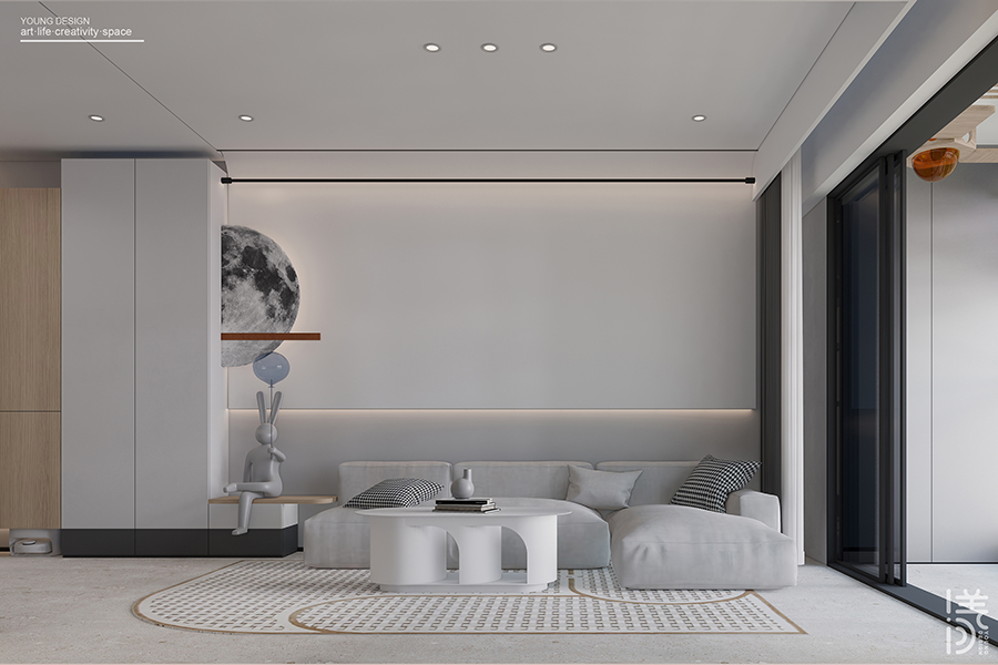 玻璃元素打造通透家居丨中国深圳丨深圳漾空间设计有限公司-18