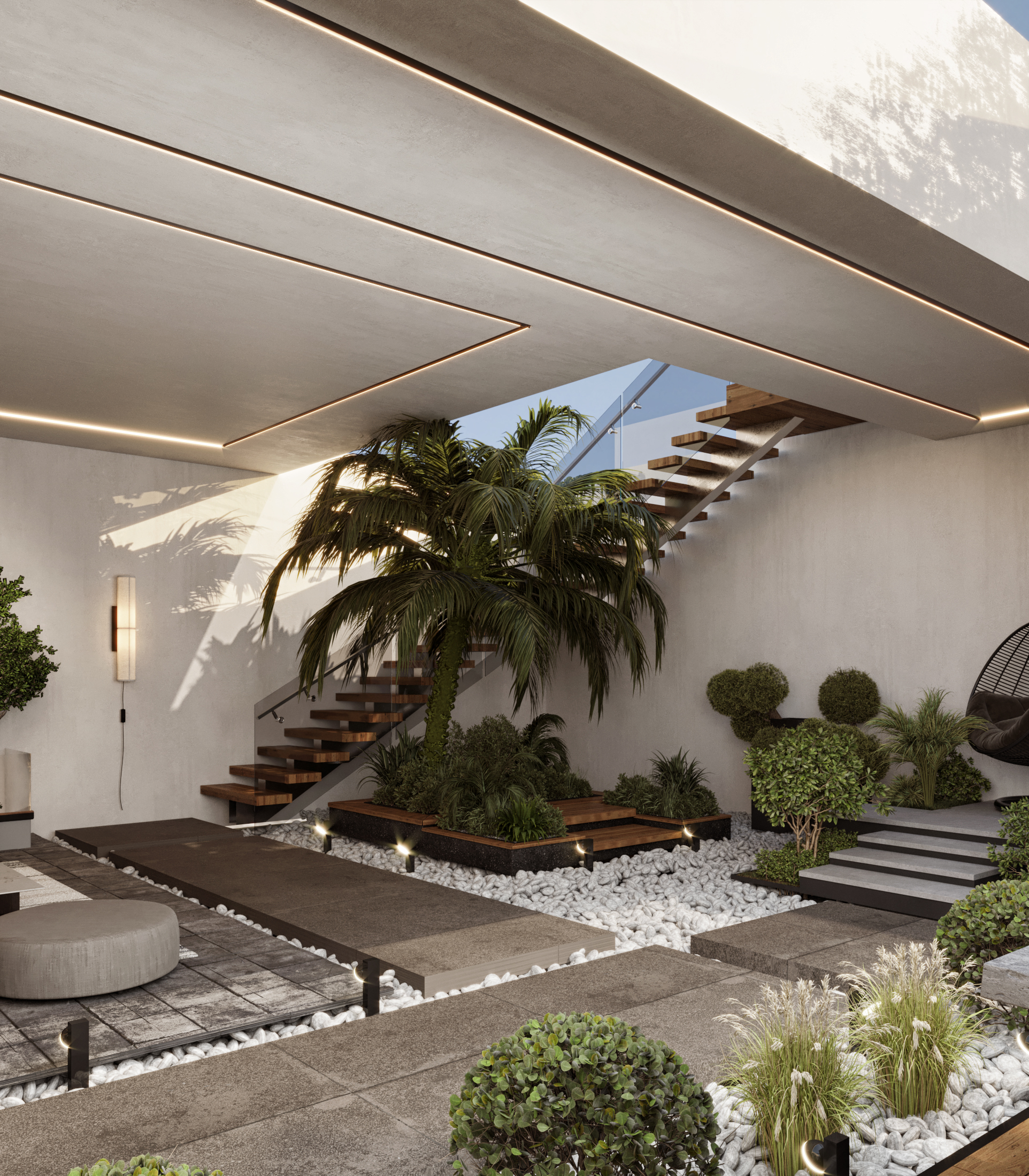 GARDIN IN PRIVATE VILLA-12