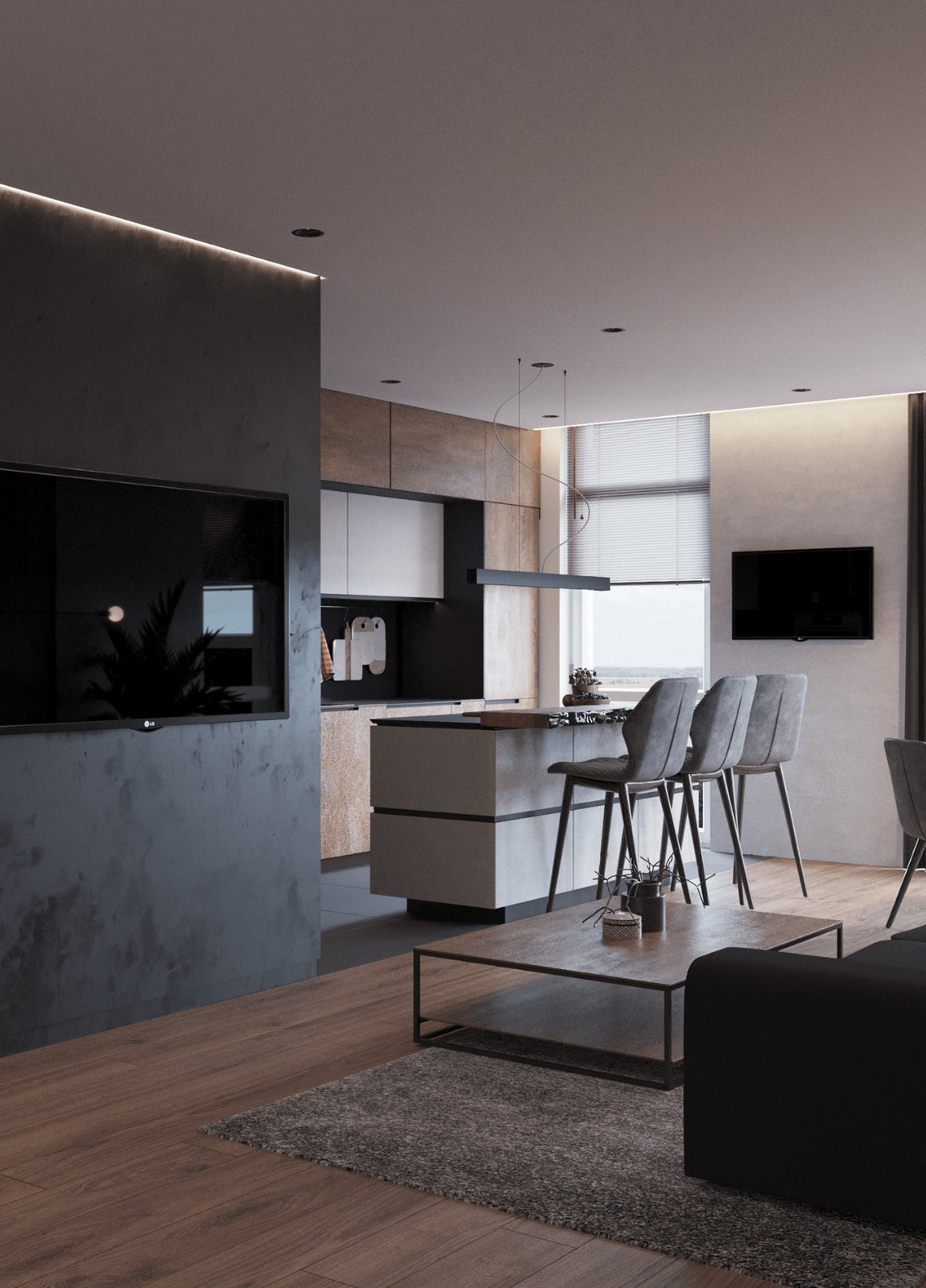 乌克兰基辅简约优雅家居设计-4