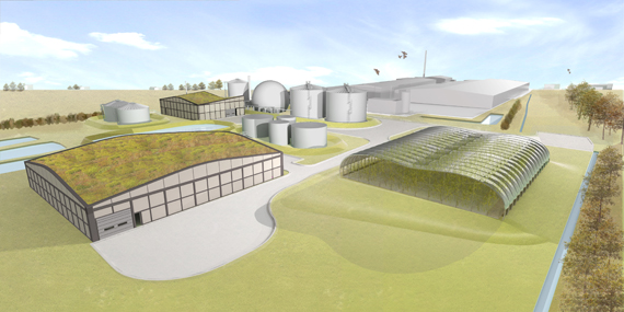 剑桥郡厌氧消化器工厂丨英国剑桥丨Boyarsky Murphy Architects-5