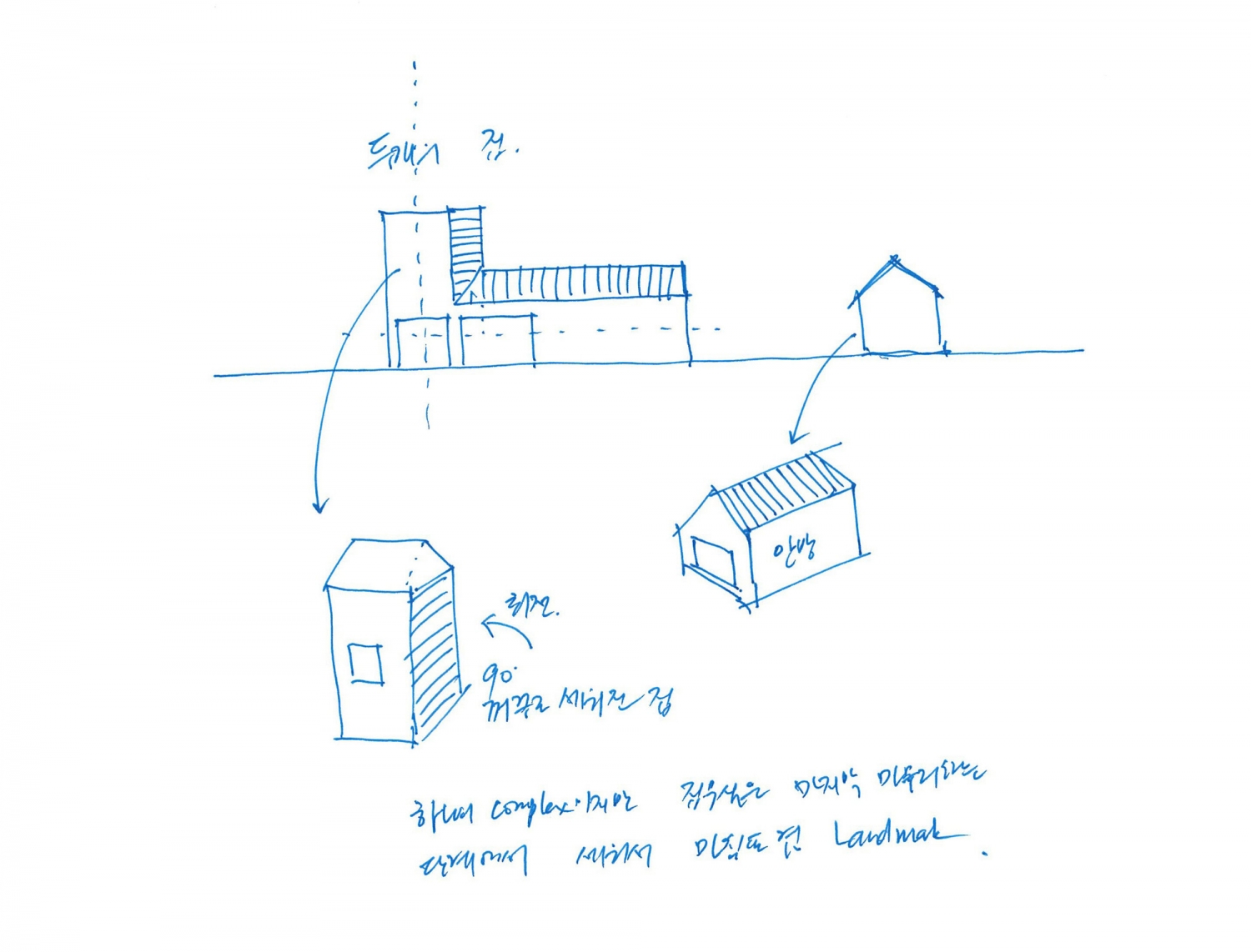 韩国乡村风水住宅设计-37