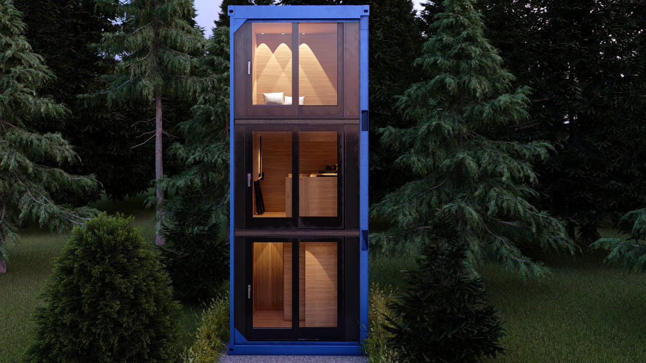 微型集装箱房屋丨瑞士丨EF Interior & Landscape Design-0