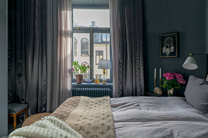优雅北欧暗调公寓 | 灰色戏剧空间-8