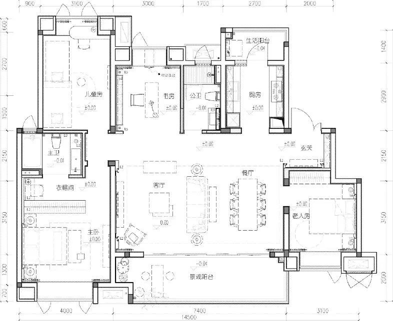 金科·集美东方样板房 | 现代手法呈现东方哲美-32