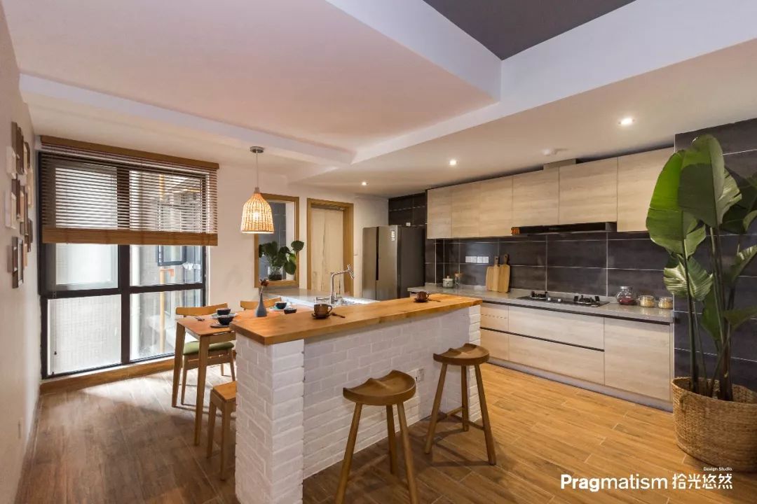 104㎡成都美城·悦荣府私宅改造，实现书房开放式设计-37