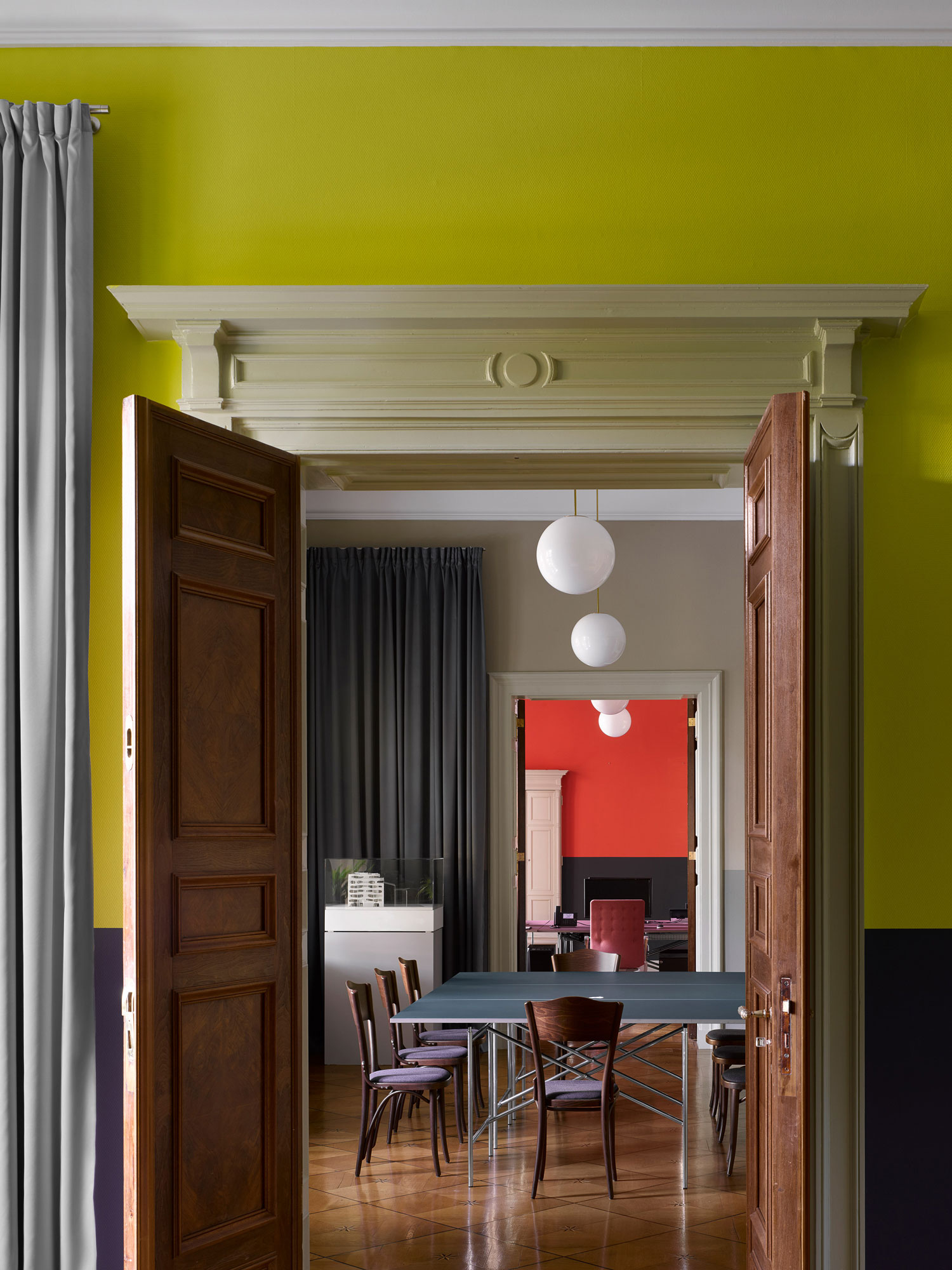 Grand C19th Palais in Berlin Reimagined as an Office by David Kohn Architects.-2