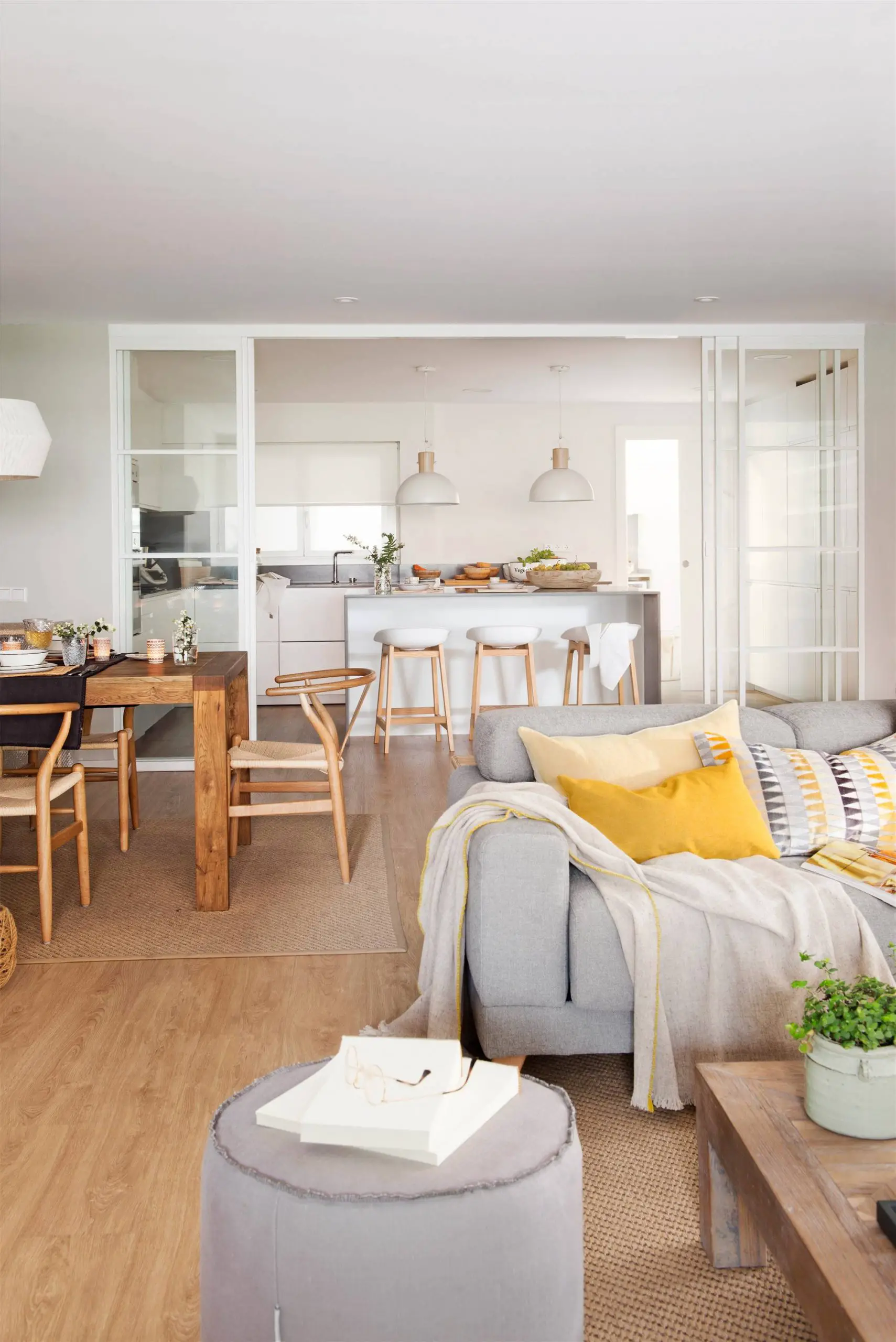 阳光倾洒的巴塞罗那公寓改造-6