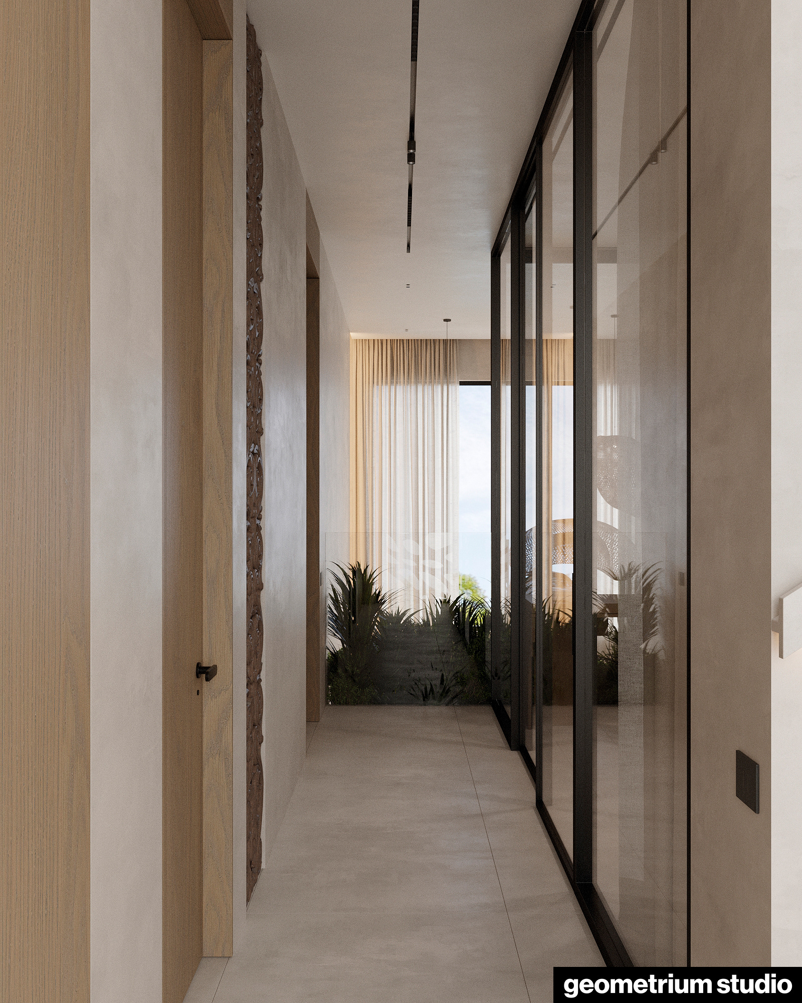 Townhouse 巴厘岛别墅丨印度尼西亚巴厘丨Julianna Rakhmanova与Geometrium团队-14