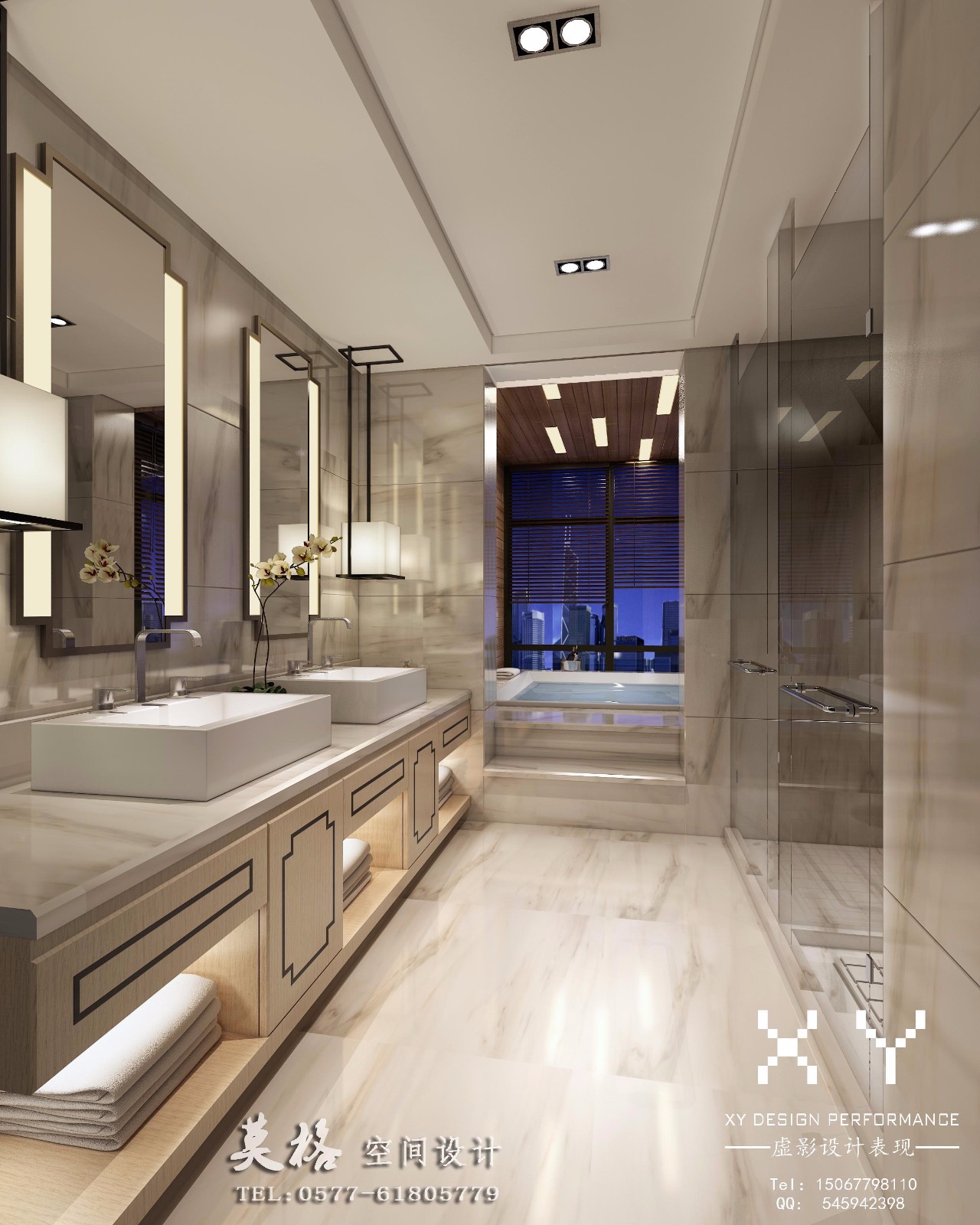 温州乐清丽都华庭新中式方案-7