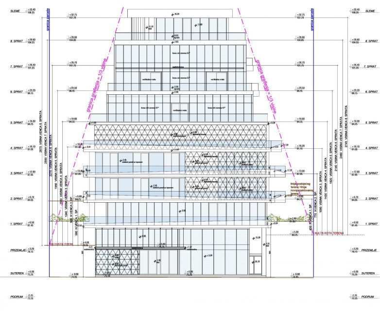新贝尔格莱德某住宅与酒店综合建筑项目丨“Dalmak” d.o.o.-19