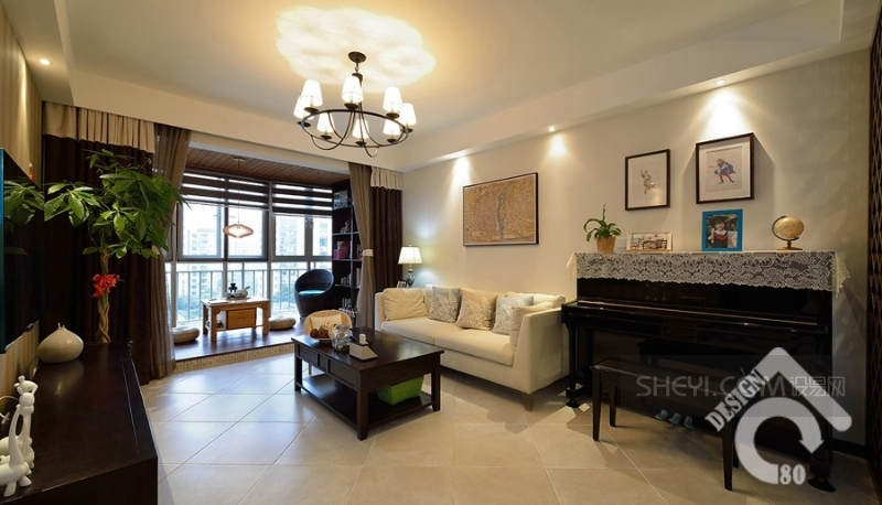 八零年代设计——100平混搭风格公寓-28