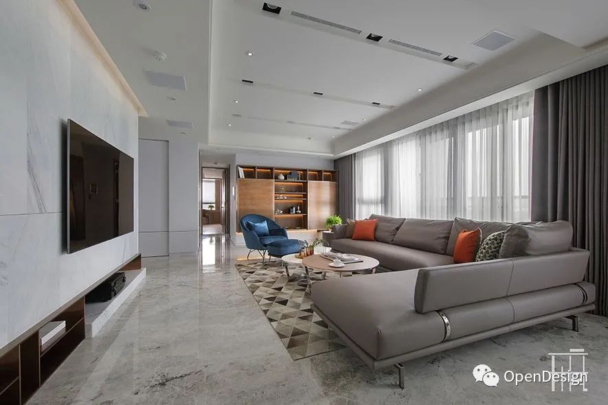 年轻业主的奢华轻松之家丨中国台中丨玥庭国际,天境设计-7