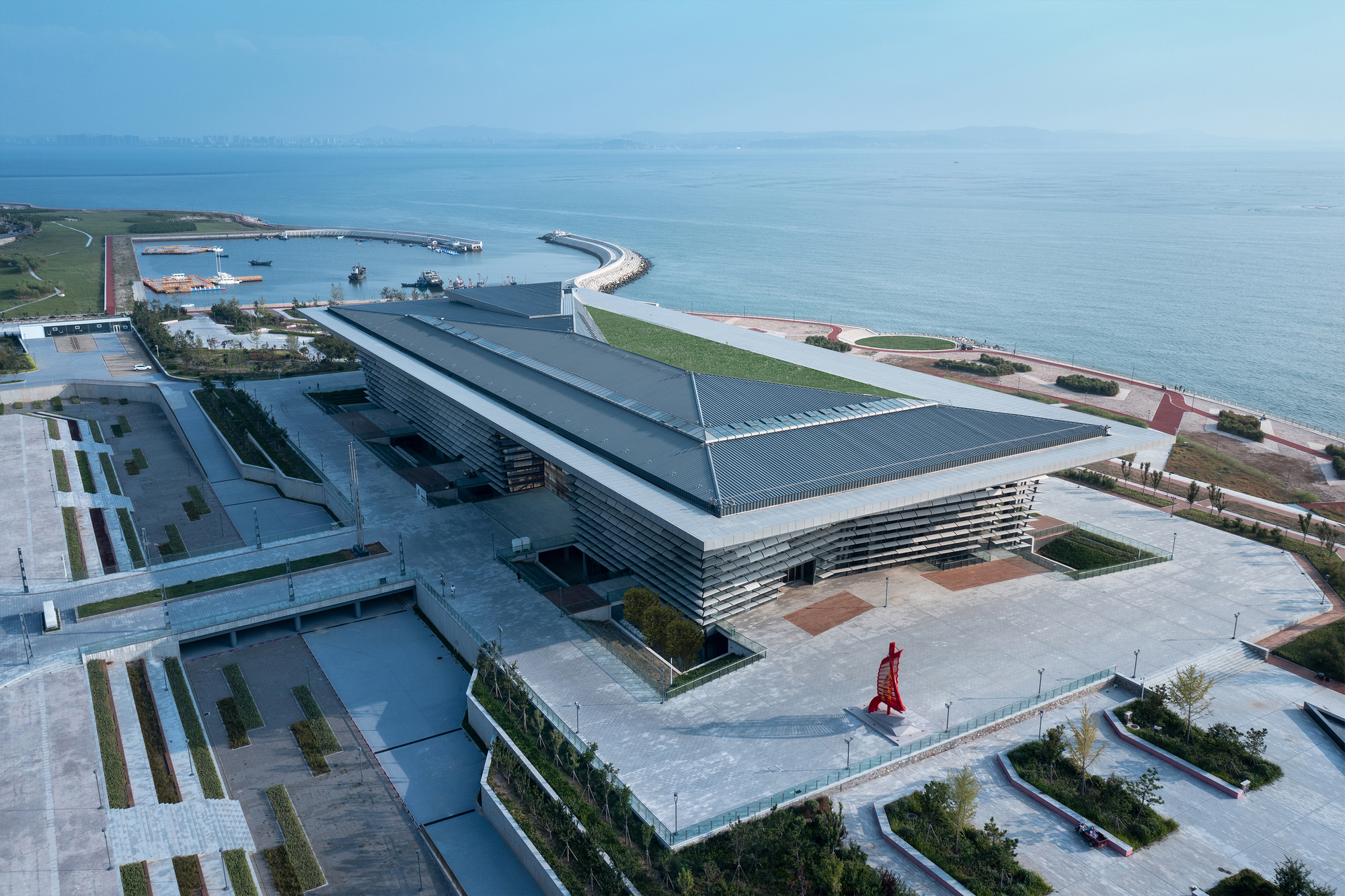 长岛海洋生态文明综合试验区展览馆丨中国烟台丨华南理工大学建筑设计研究院工作十室,烟台市建筑设计研究院-43