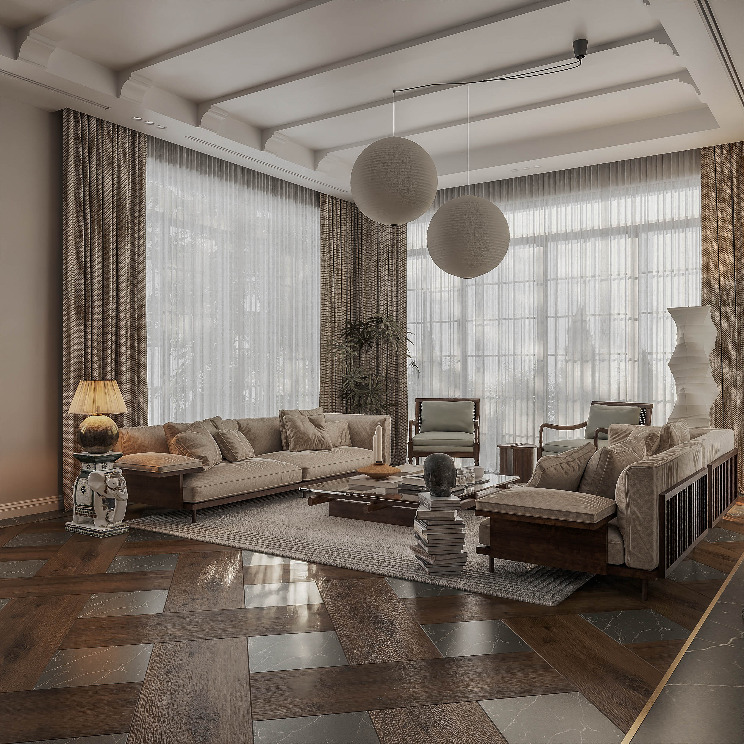 MID-CENTURY MIXED TRADITIONAL-1