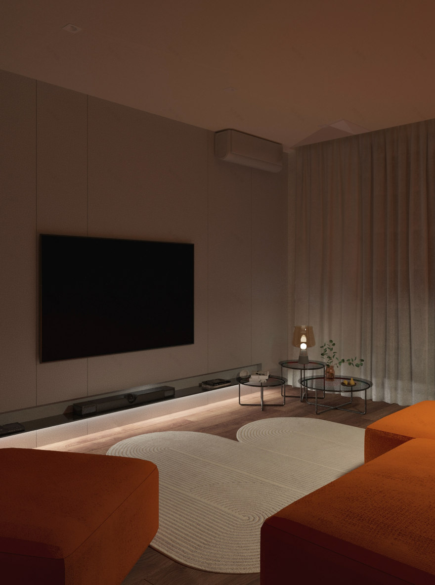 年轻情侣公寓设计项目丨乌克兰基辅丨Diana Chehaieva-16