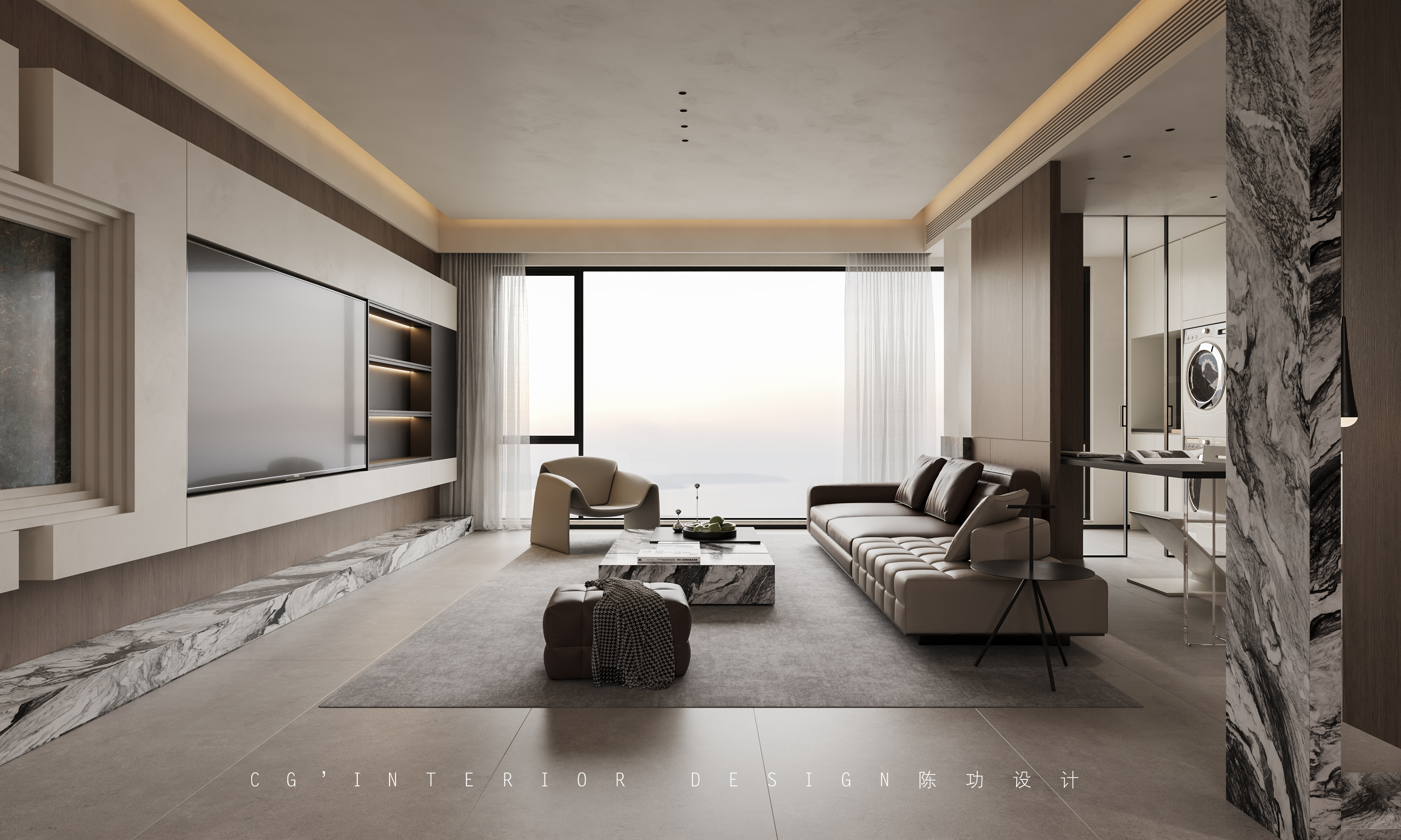 中海学府壹号 ｜ 意式极简 光影故事-11