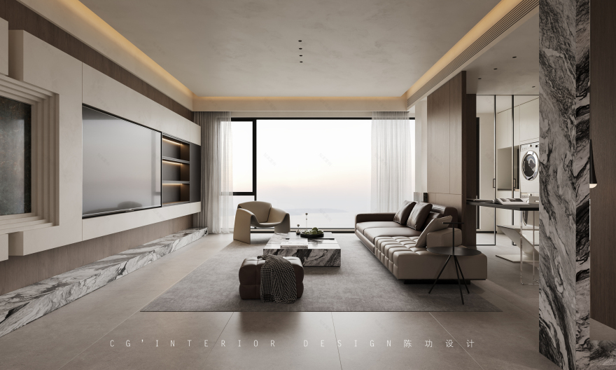 中海学府壹号 | 意式极简 光影故事-11