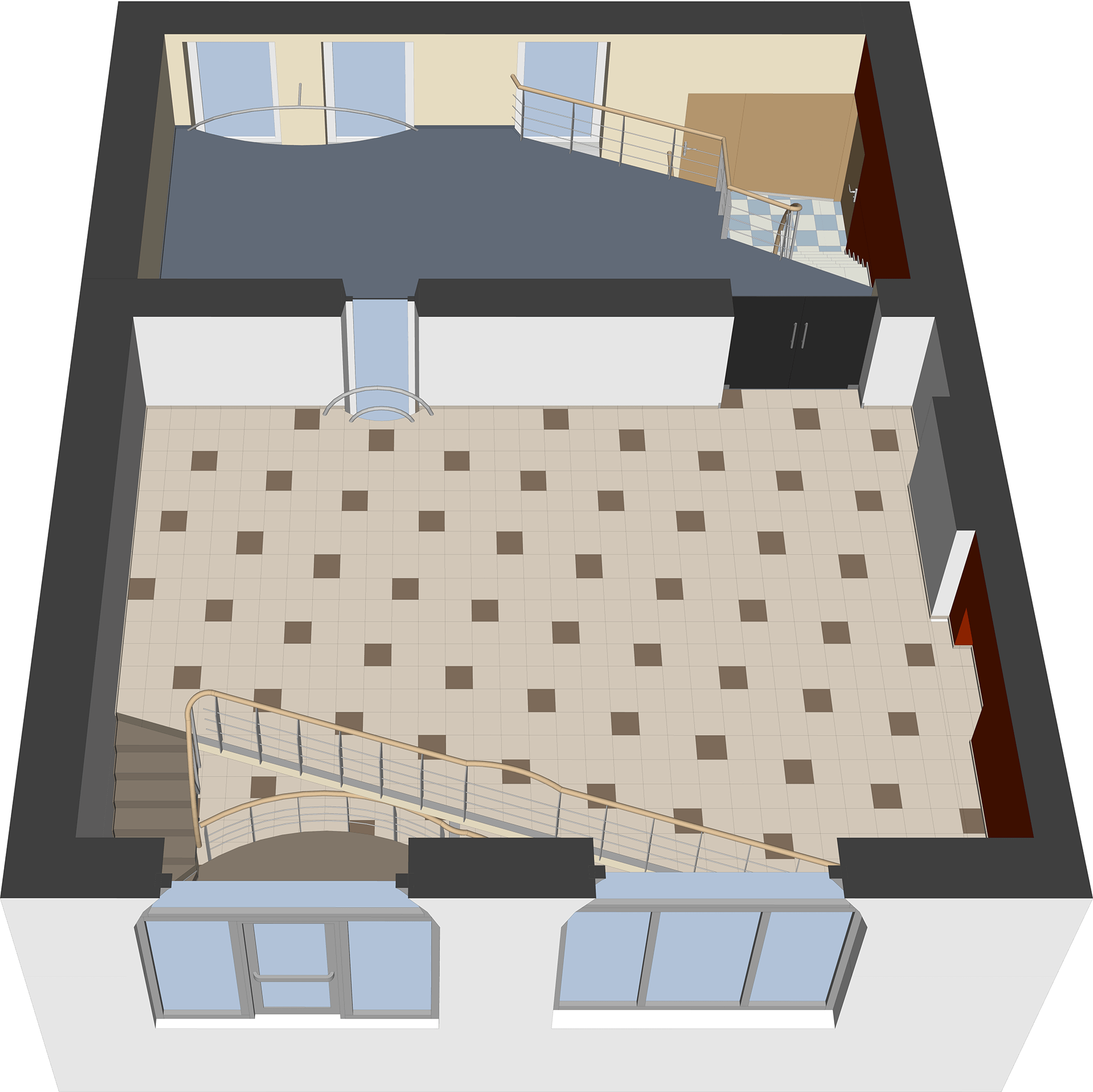 Commercial Space – 3D Visualizations-5