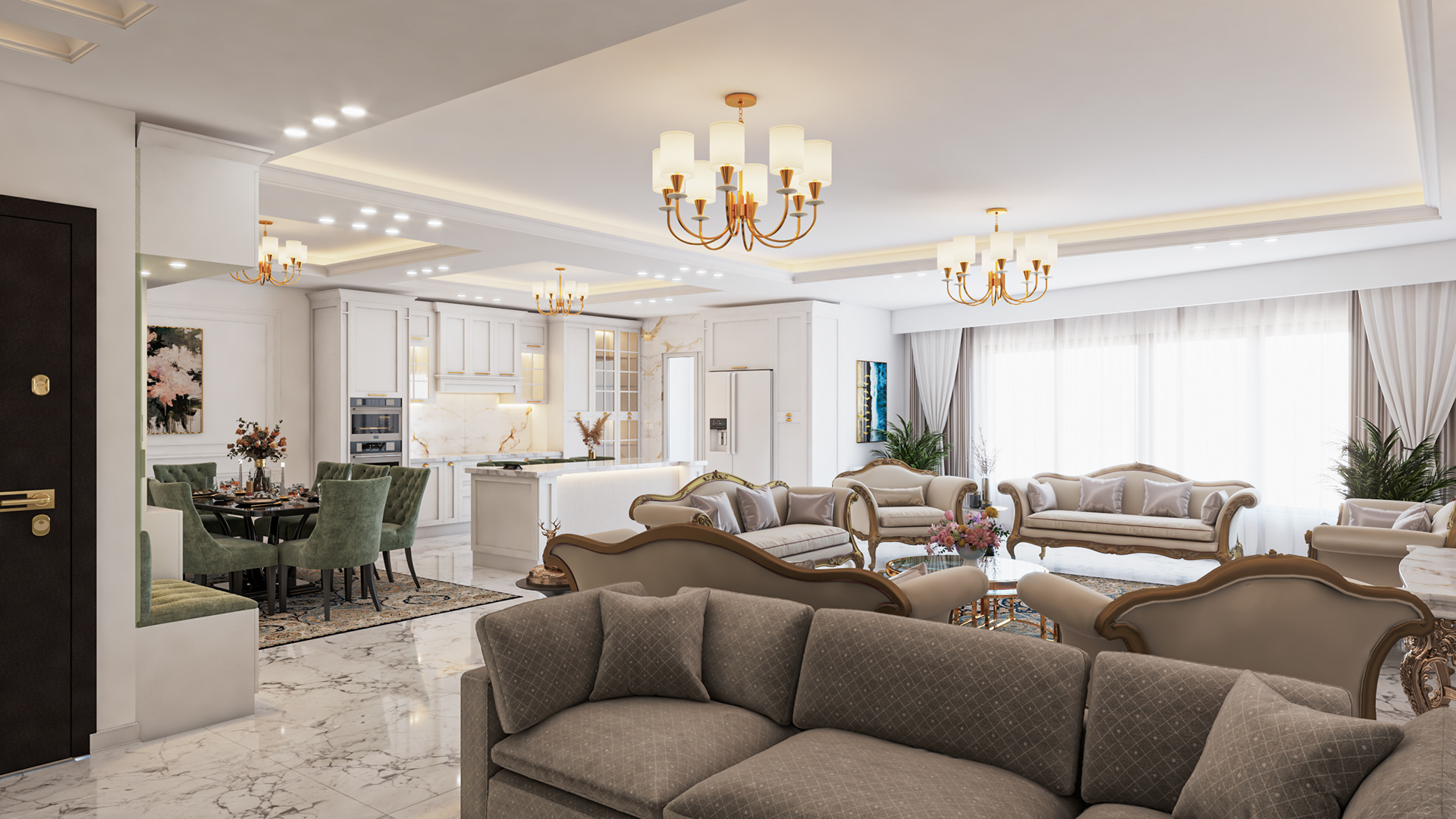 新古典主义内饰-3