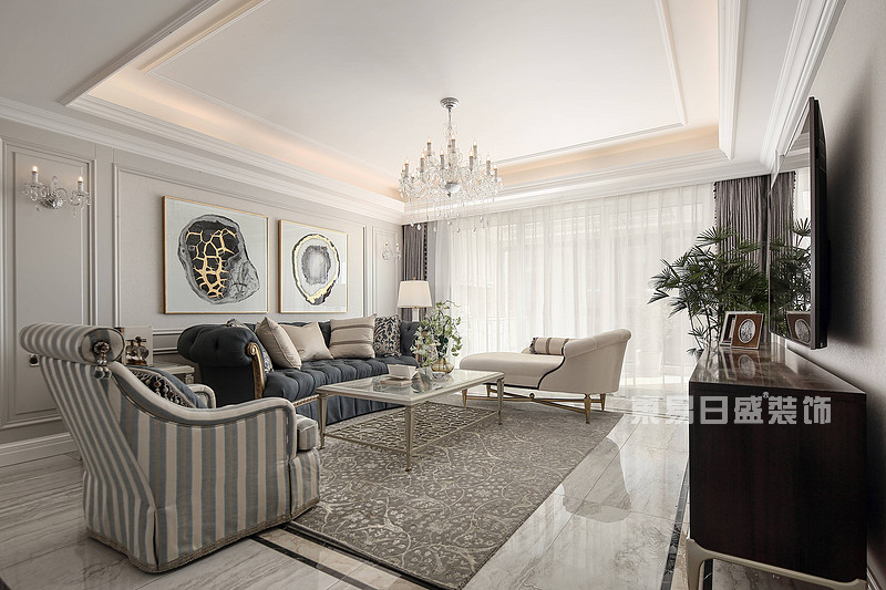 180㎡简美风格装修实景，平和中的精致，宁静中的浪漫-17