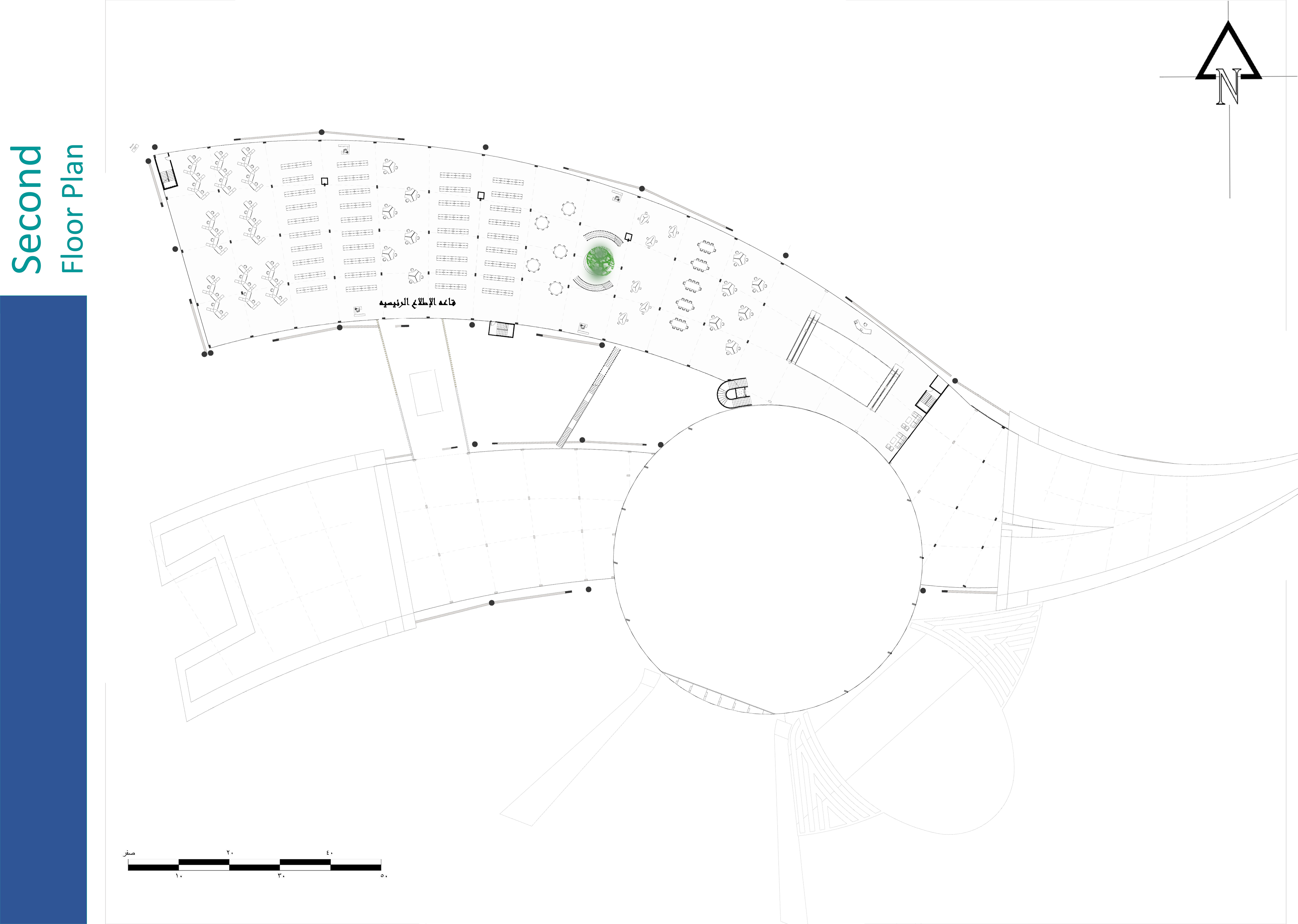 德尔塔公共图书馆丨Mansoura University-8
