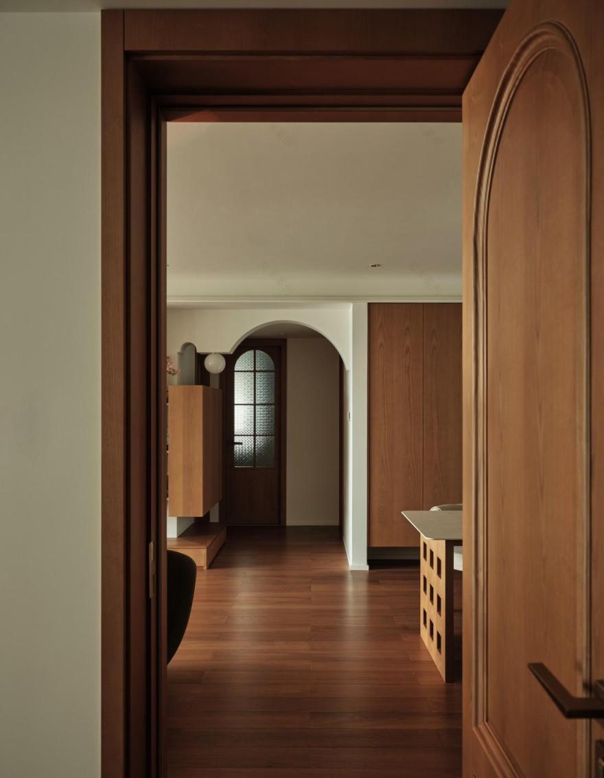 中式禅意与现代中古,160平老房大变身-40