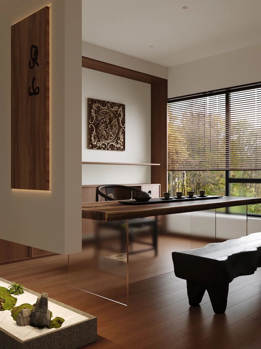 城南华府 178㎡现代中式住宅设计丨Realitymgs-19